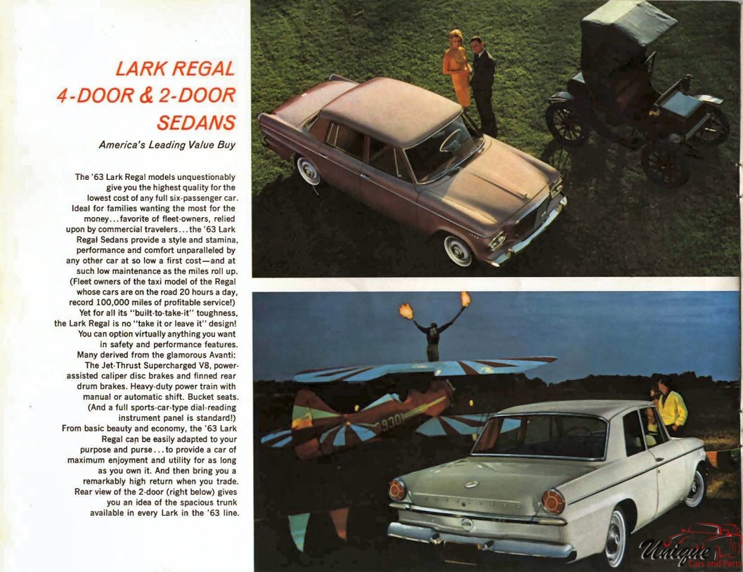 1963 Studebaker Full-Line Brochure Page 9